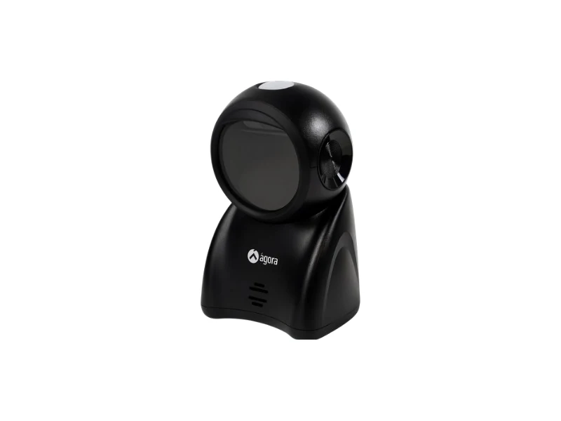 Lector de códigos de sobremesa Ágora BS701 en negro