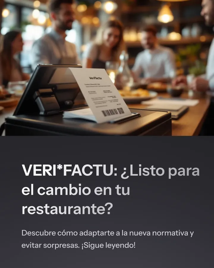 Portada de la guía: Veri*Factu, ¿listo para el cambio en tu restaurante?