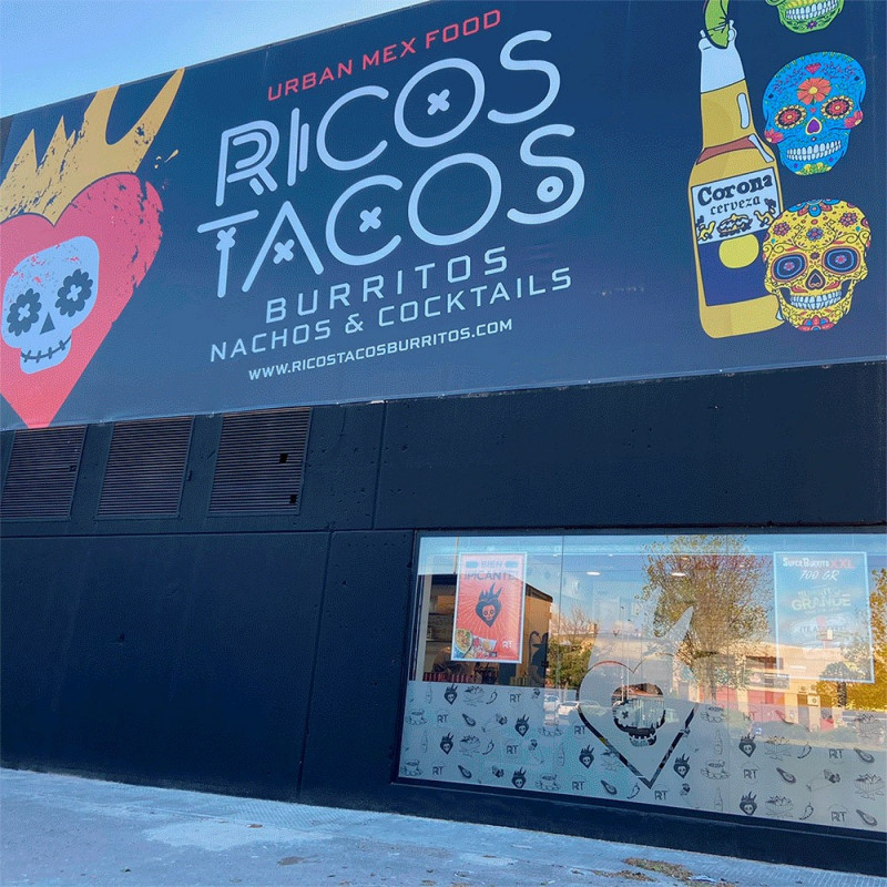 Ricos Tacos abre un establecimiento en Las Rozas, Madrid