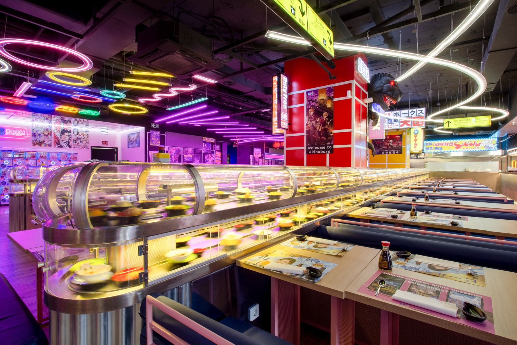 ​Running Sushi in Akihabara abre sus puertas en Madrid