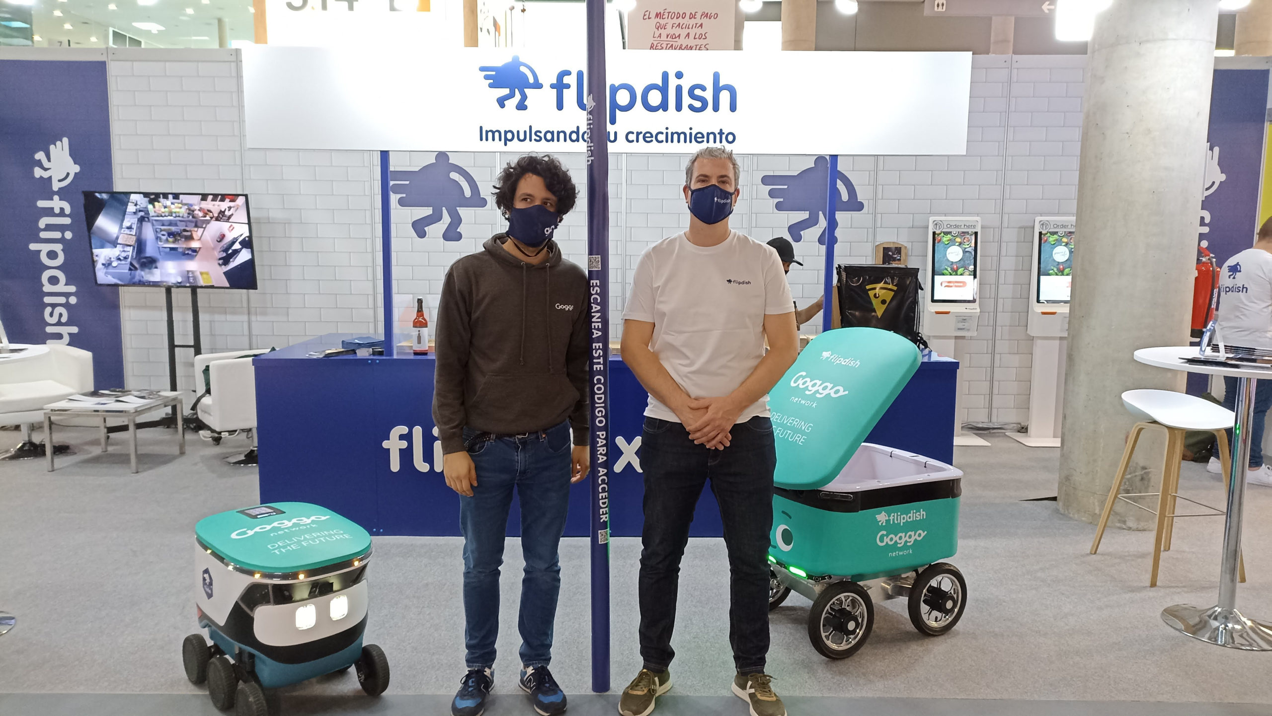 ​Flipdish y Goggo Network despliegan sus robots para apoyar a servicios de delivery