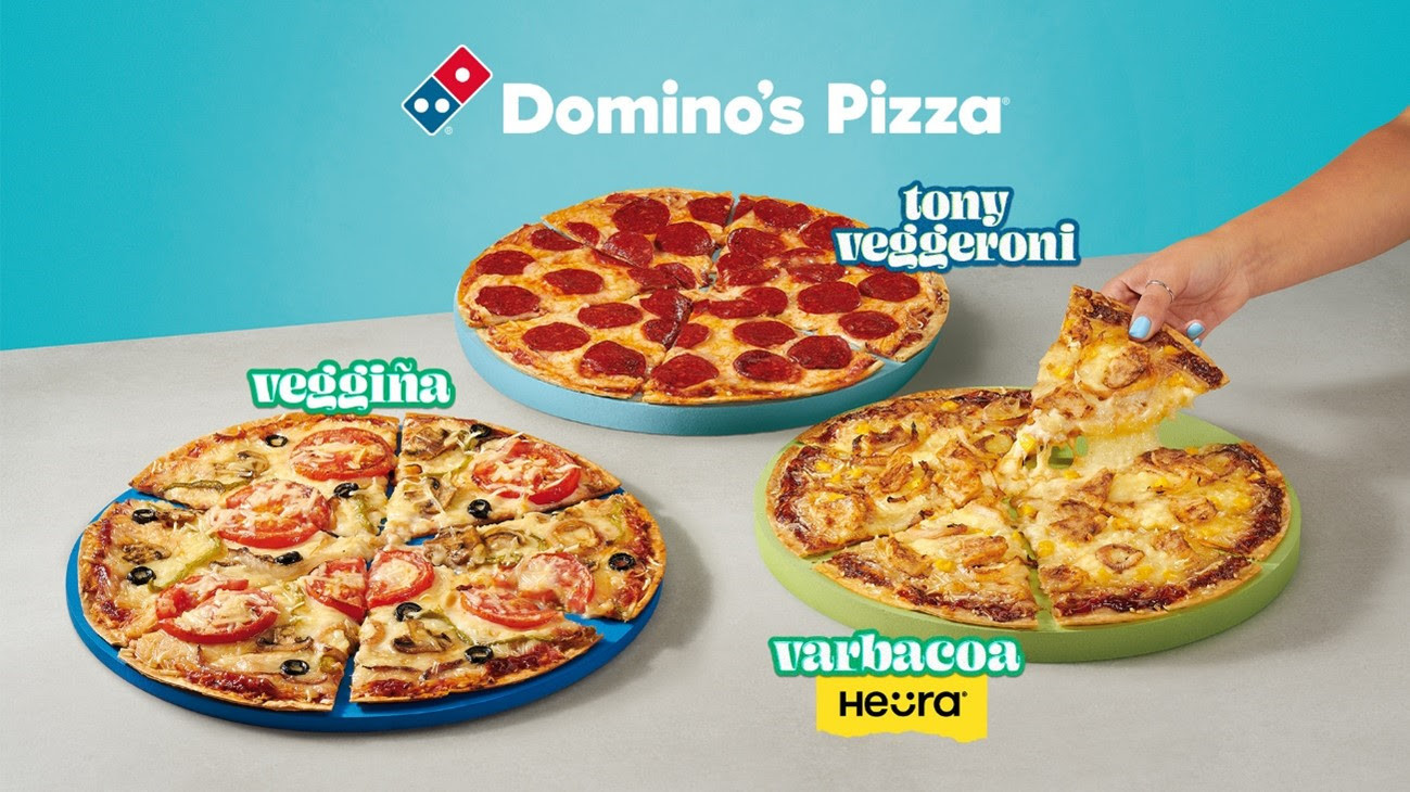 ​Domino’s Pizza lanza en España sus nuevas pizzas veganas