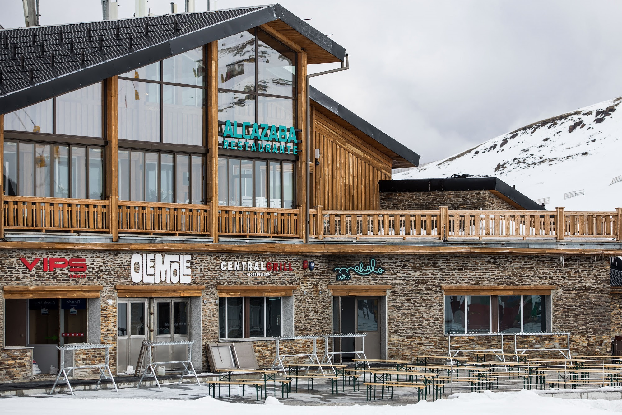 ​Vips y OleMole vuelven una vez más a la estación de esquí de Sierra Nevada