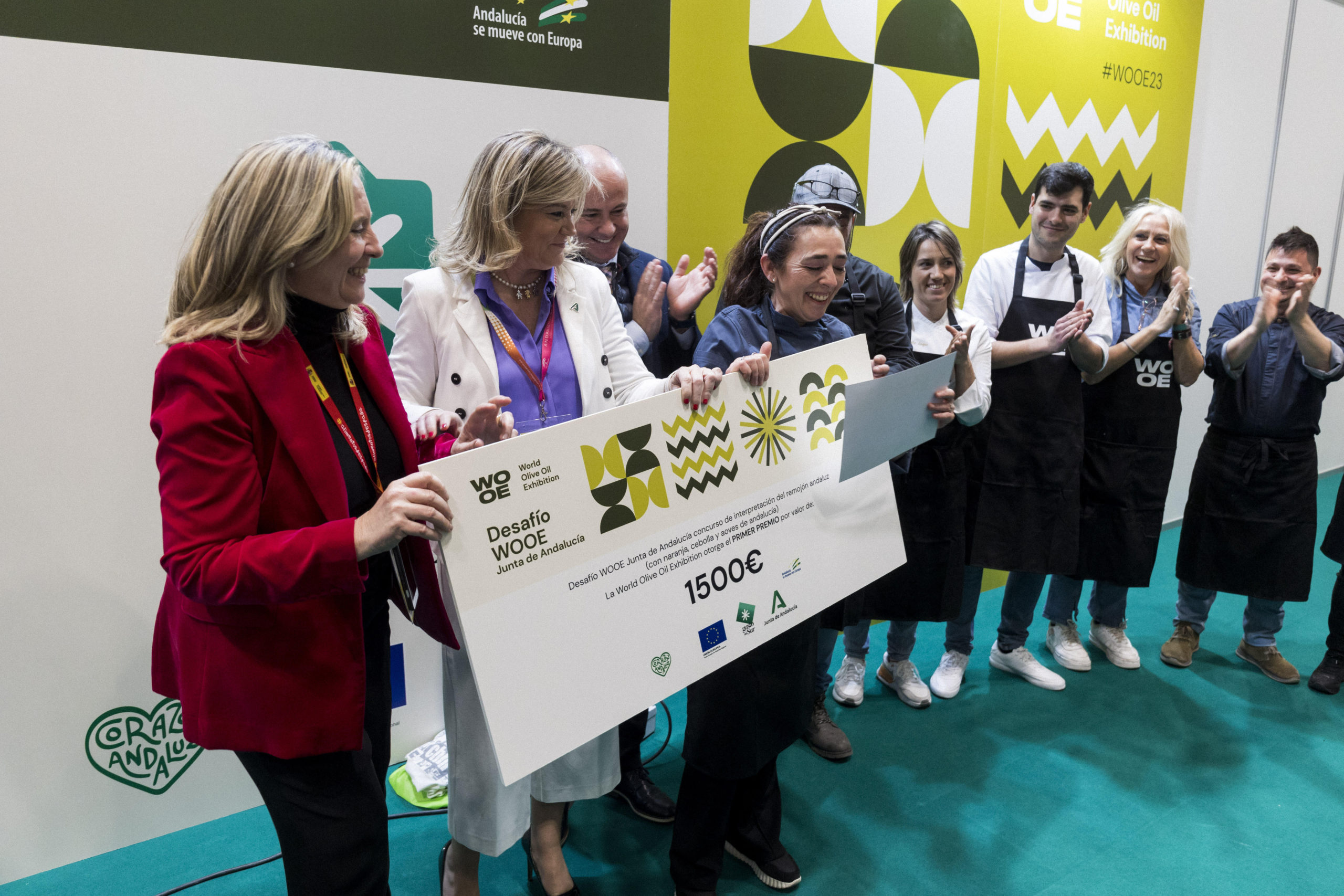 ​La cocinera María José Angurel, ganadora del ‘Desafío WOOE Junta de Andalucía’