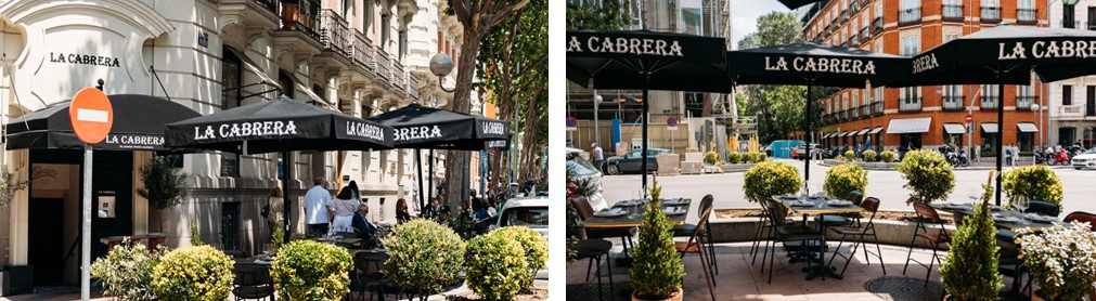 La Cabrera Madrid estrena terraza en Veláquez 61 (Madrid)