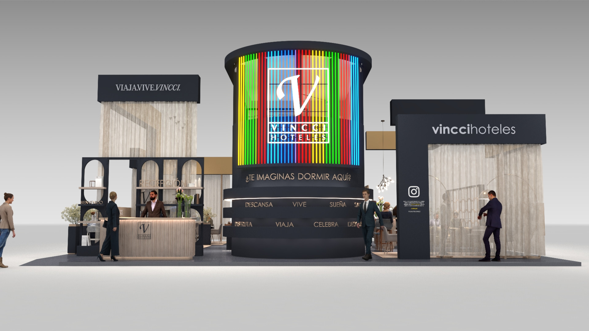 Vincci Hoteles ofrecerá la experiencia de dormir en Fitur