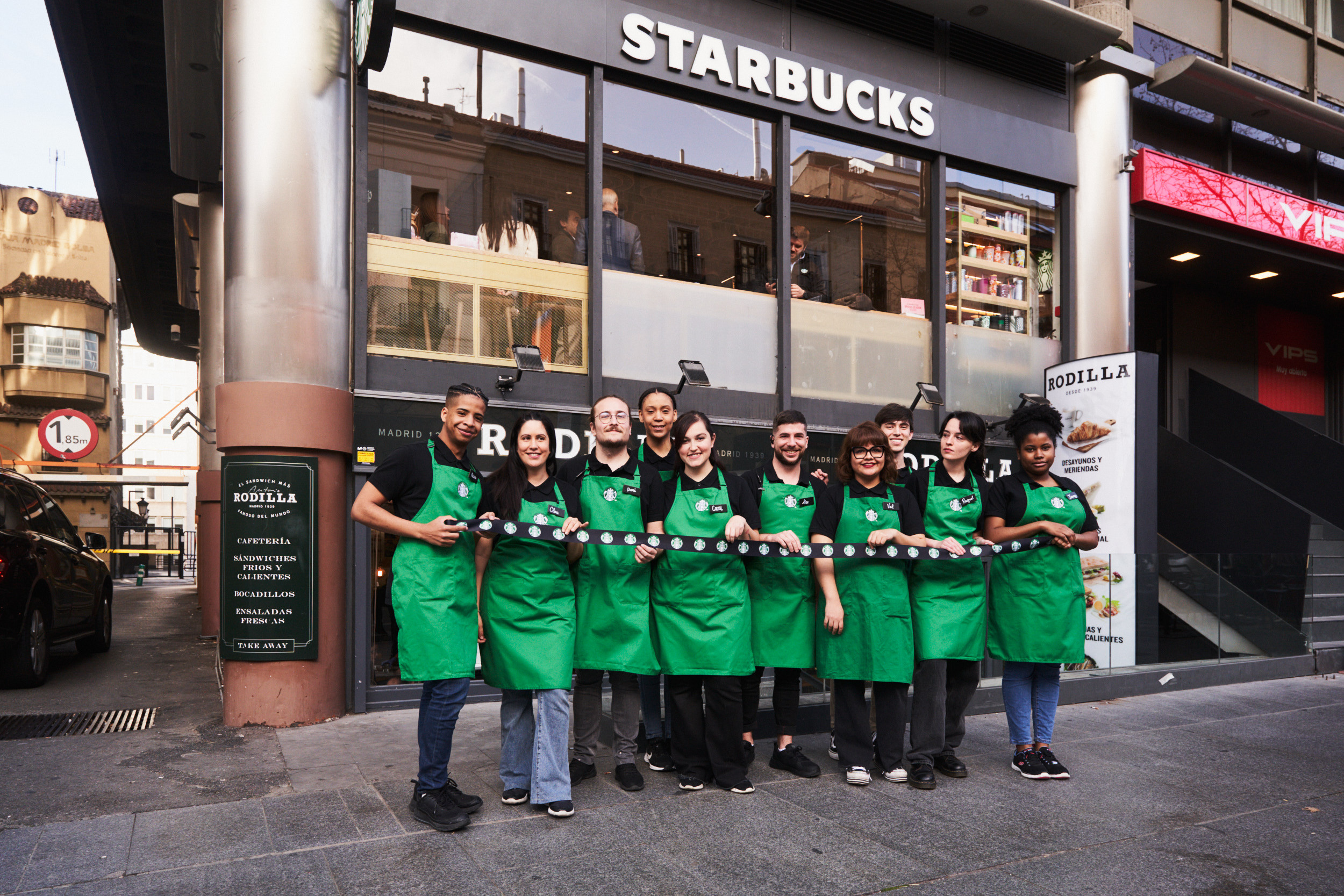 Starbucks inaugura nueva tienda en Madrid