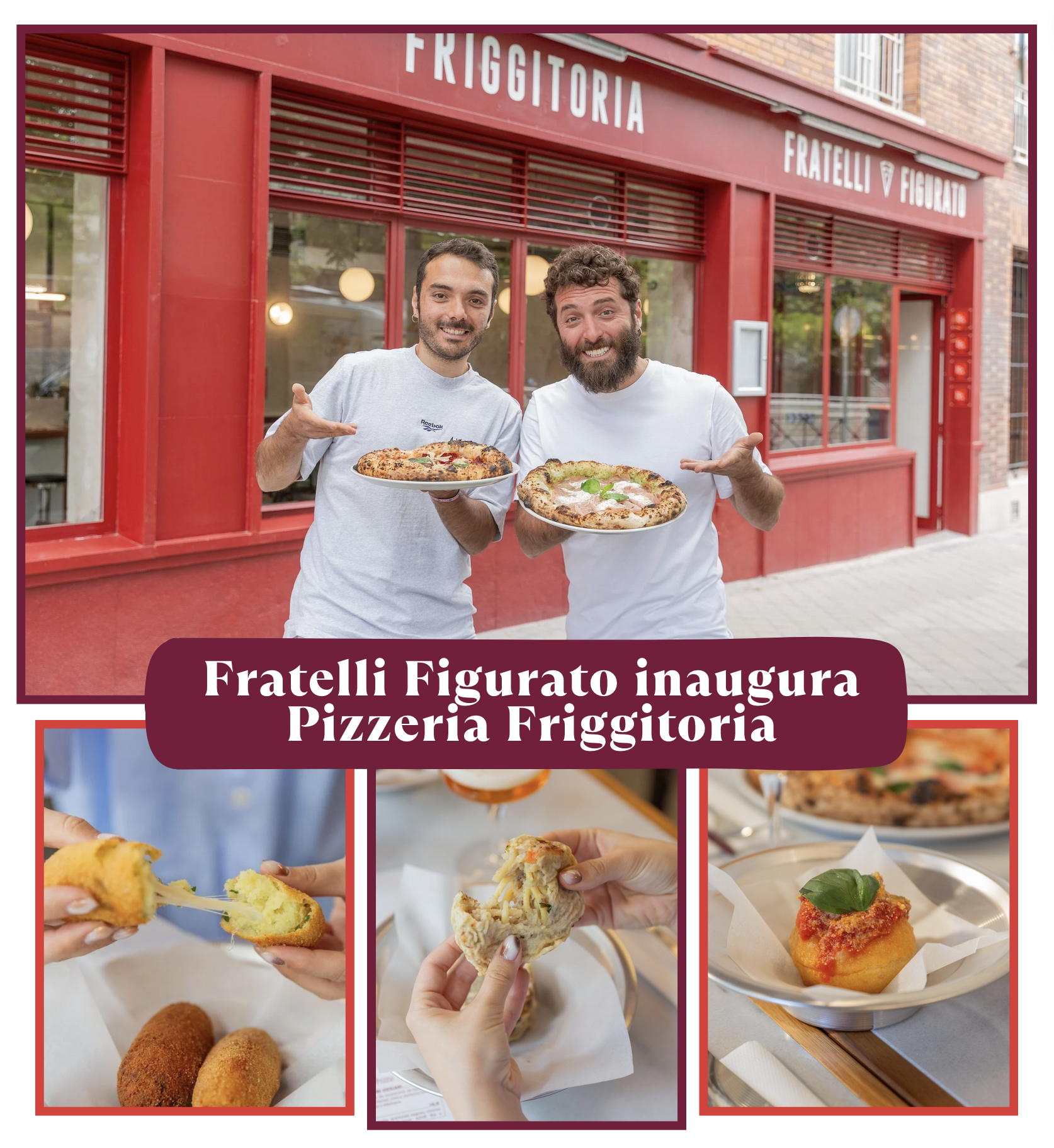 Fratelli Figurato inaugura su tercer local en Madrid