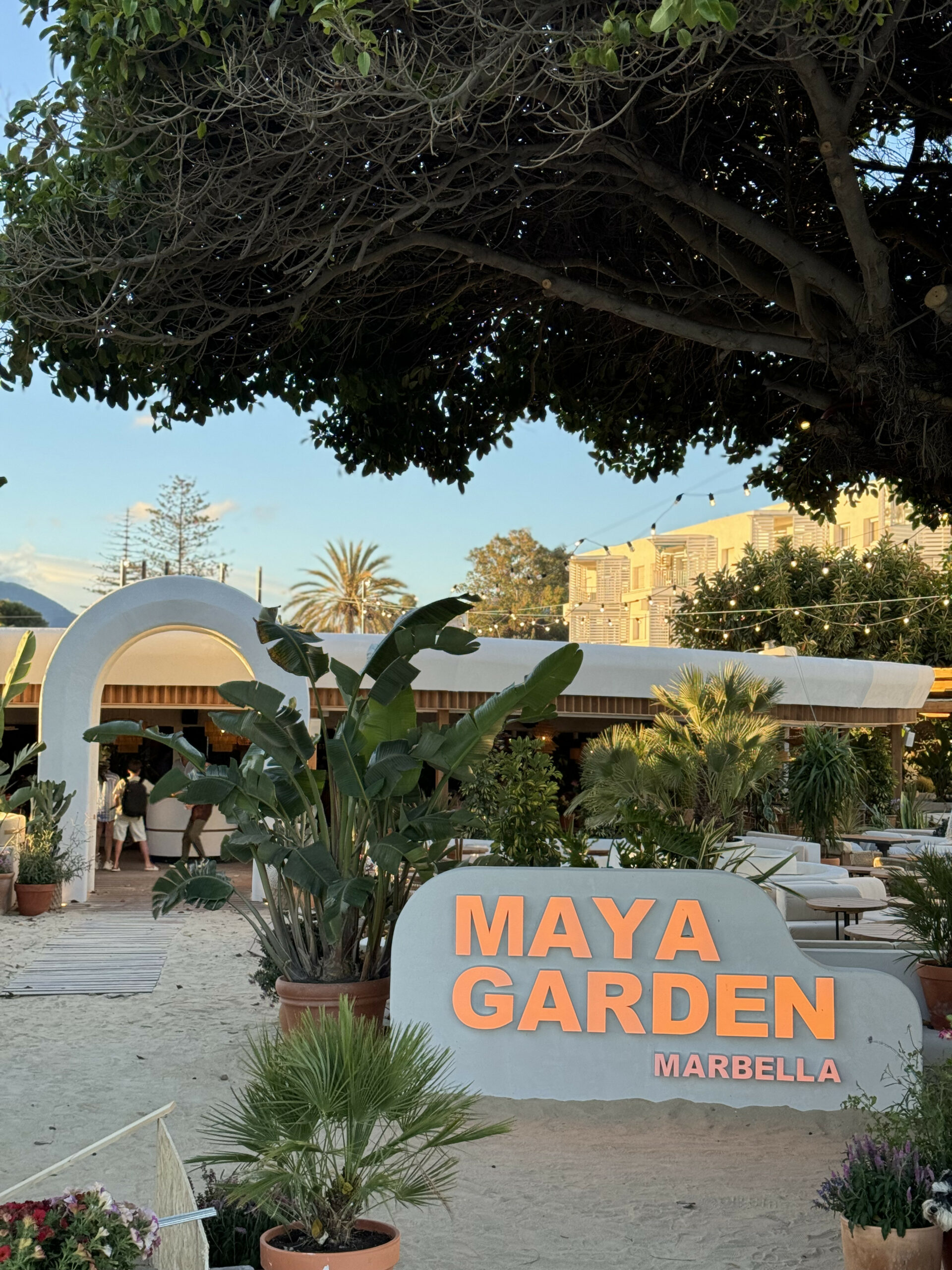 Nuevo restaurante Maya Garden en Marbella