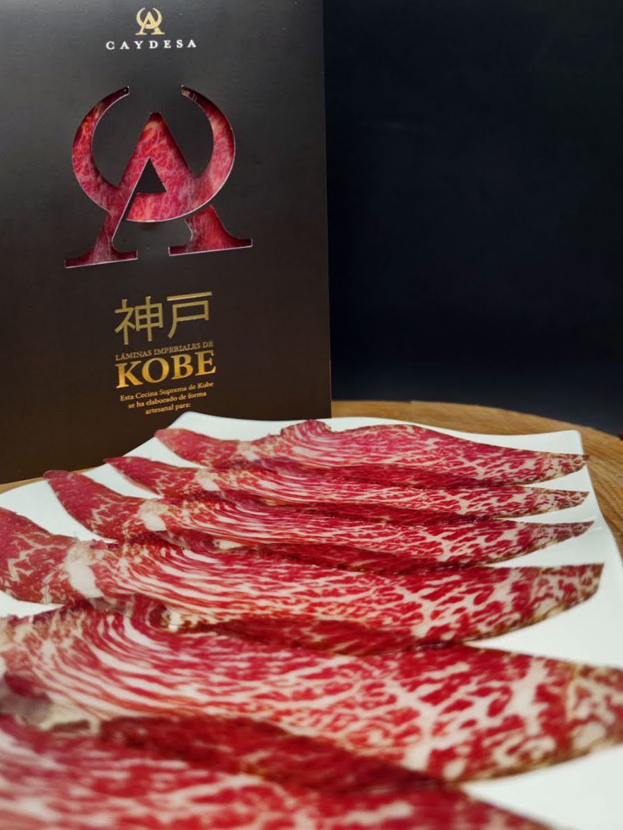 La empresa cántabra Caydesa crea la cecina Láminas Imperiales de Kobe