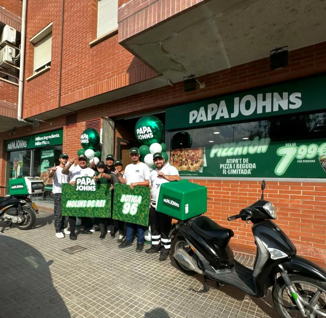 Papa Johns gana presencia en Barcelona con un nuevo restaurante en Molins de Rey