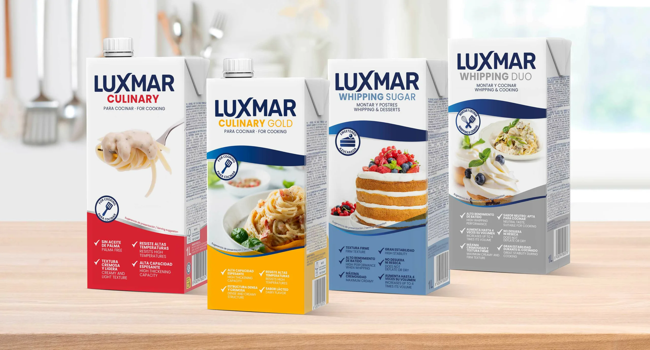 Luxmar amplía su familia de productos con nuevos mixes vegetales para profesionales