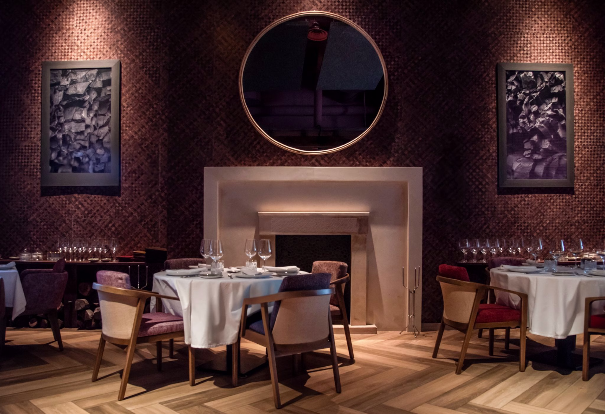 Interiorismo de Cuarto Interior en el tercer restaurante Rocacho de Madrid