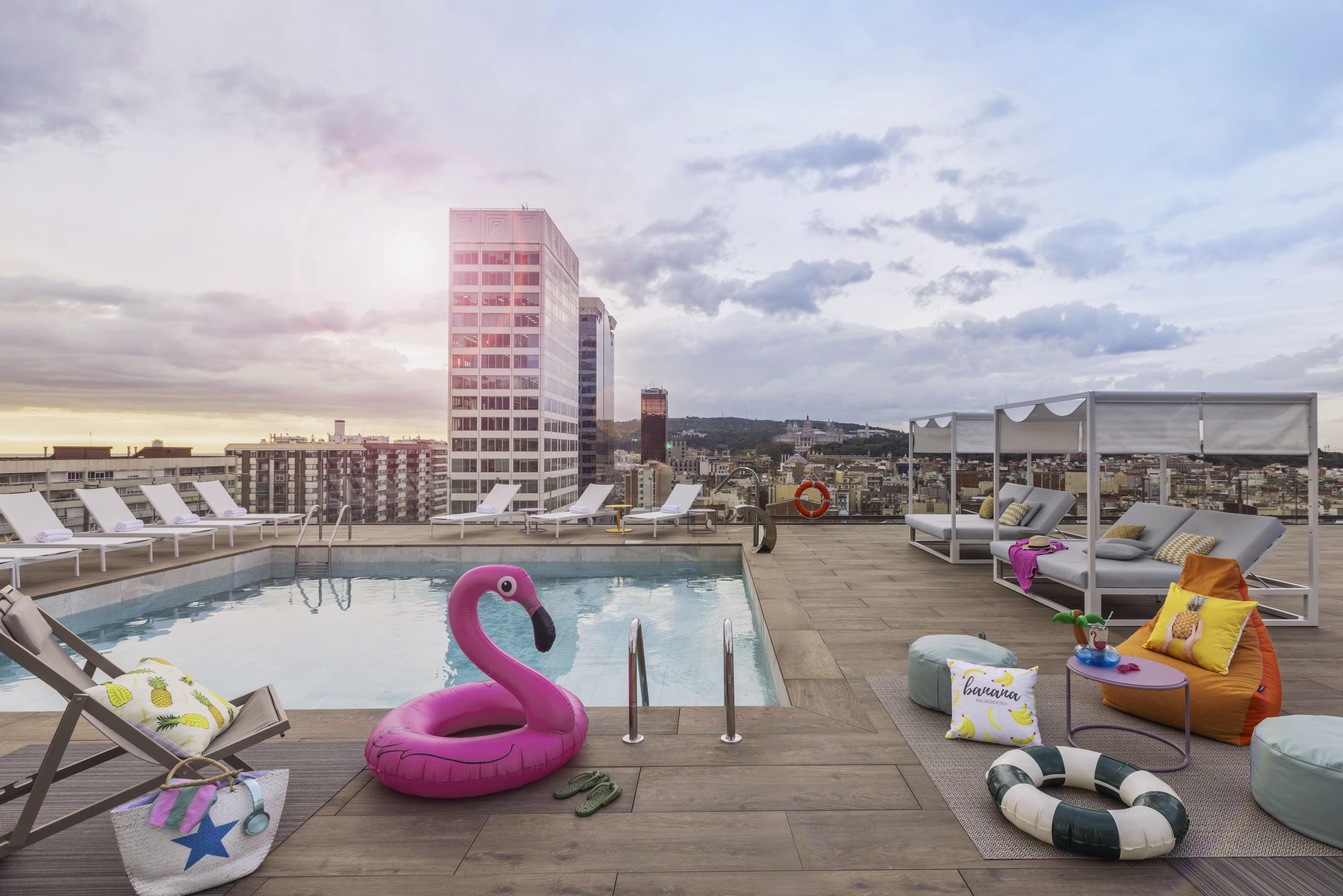 Primer aniversario del Hotel Moxy Barcelona