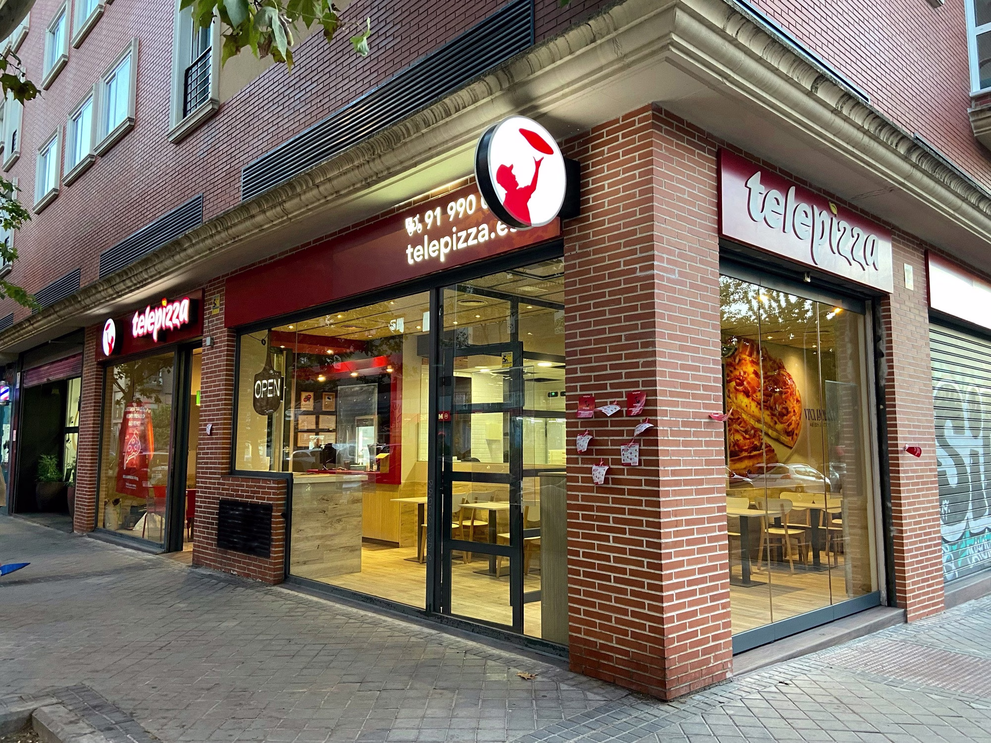 Telepizza vuelve a Mirasierra
