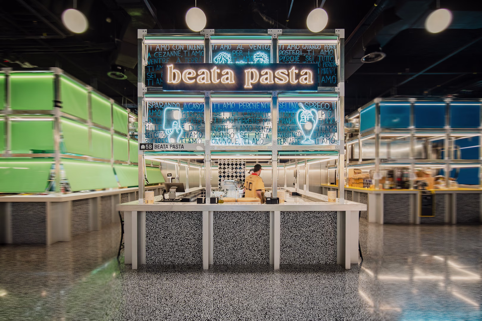Beata Pasta llega a Bernabéu Market