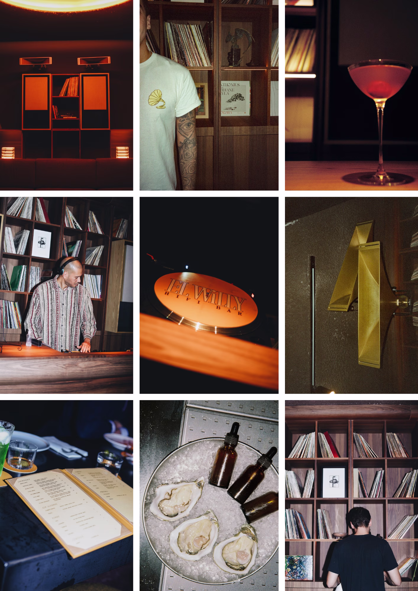 Willy HIFI, cócteles, vinilos y alta fidelidad