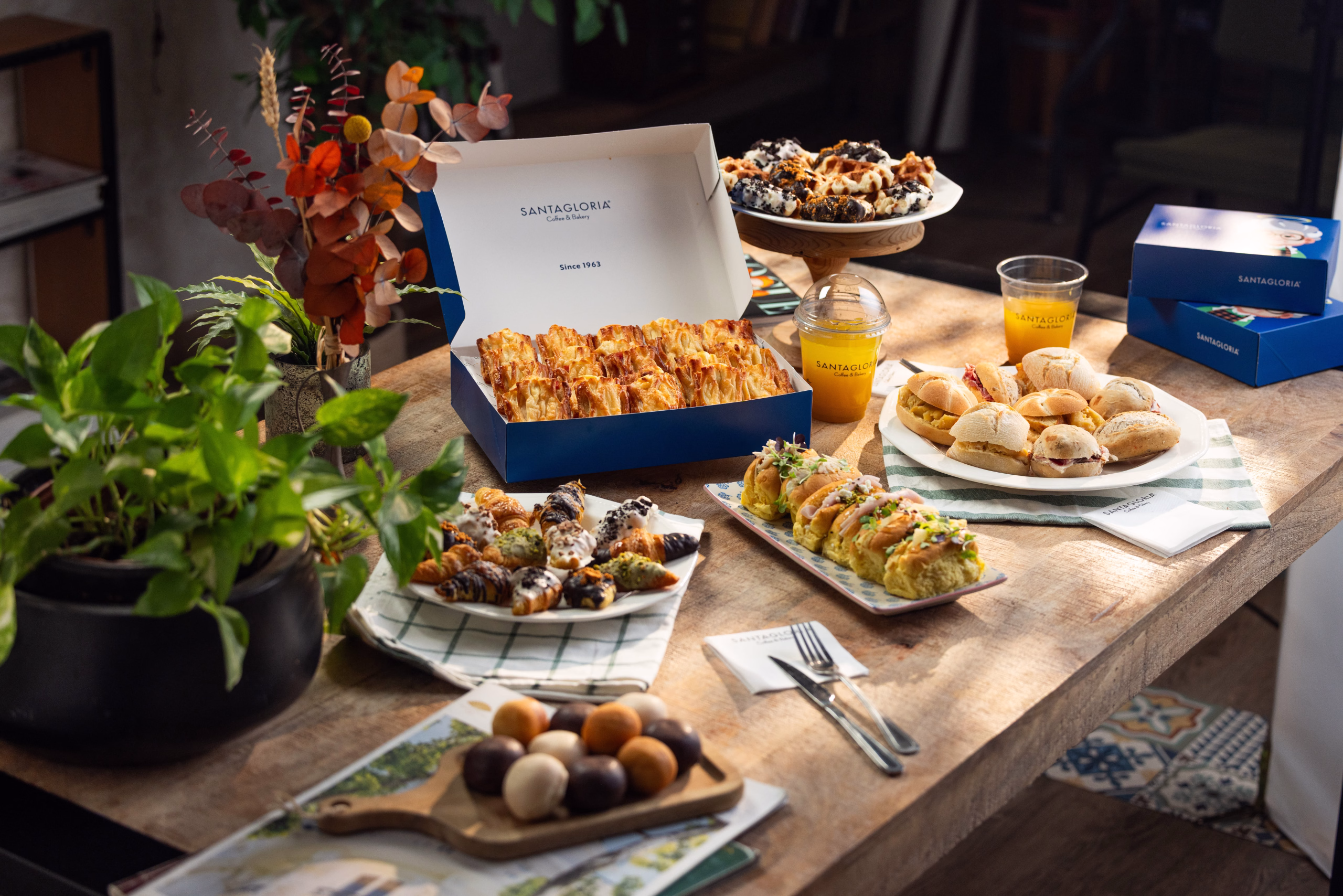 Santagloria impulsa su servicio de catering