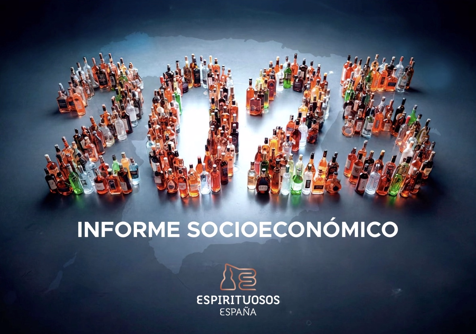 La comercialización de bebidas espirituosas cae un 3,8% en 2025