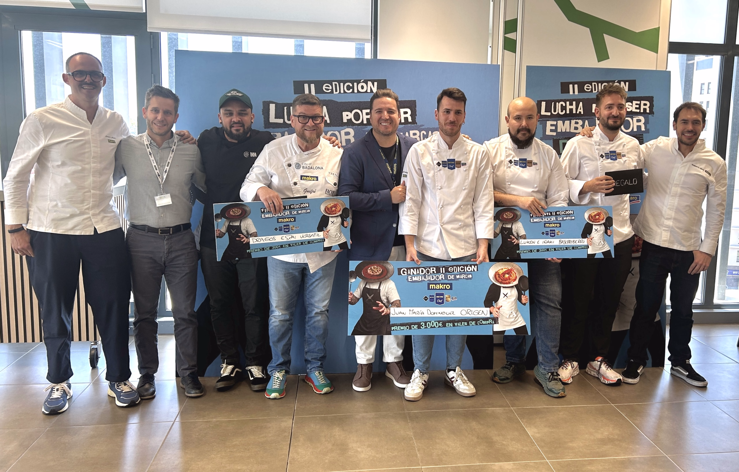 Juan María Domínguez gana la II edición del concurso Embajador de Marcas Makro