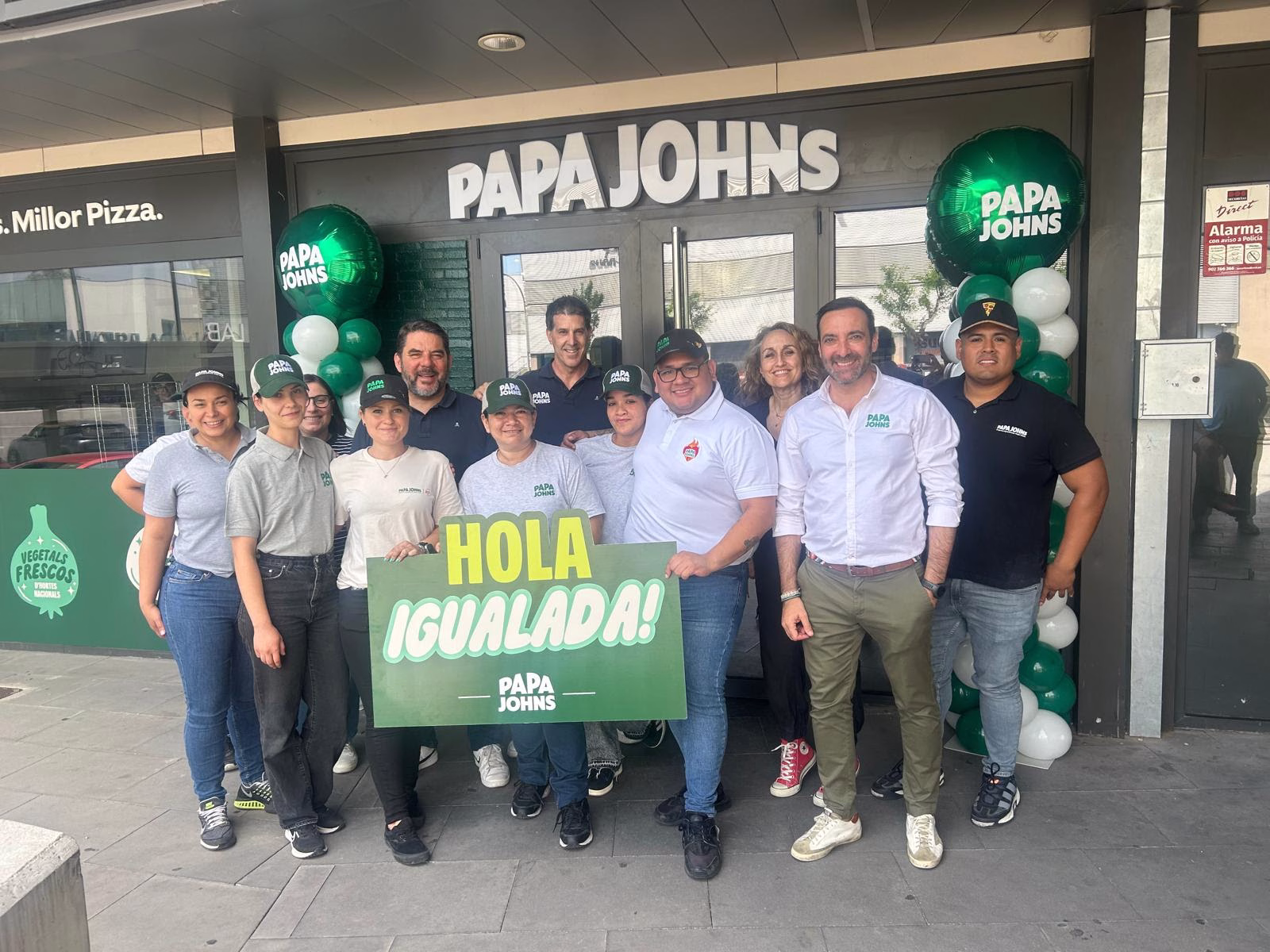 Papa Johns refuerza su presencia en Cataluña