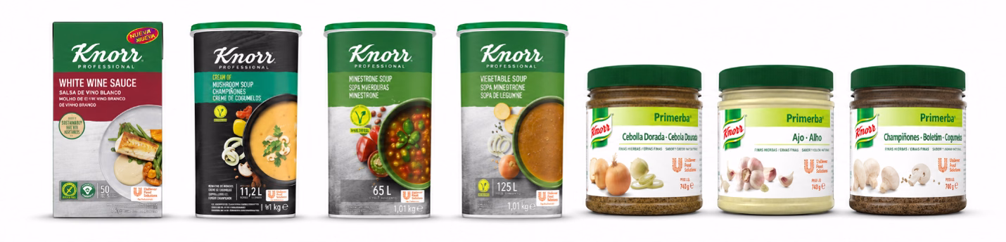 Unilever Food Solutions amplía la gama Knorr Professional